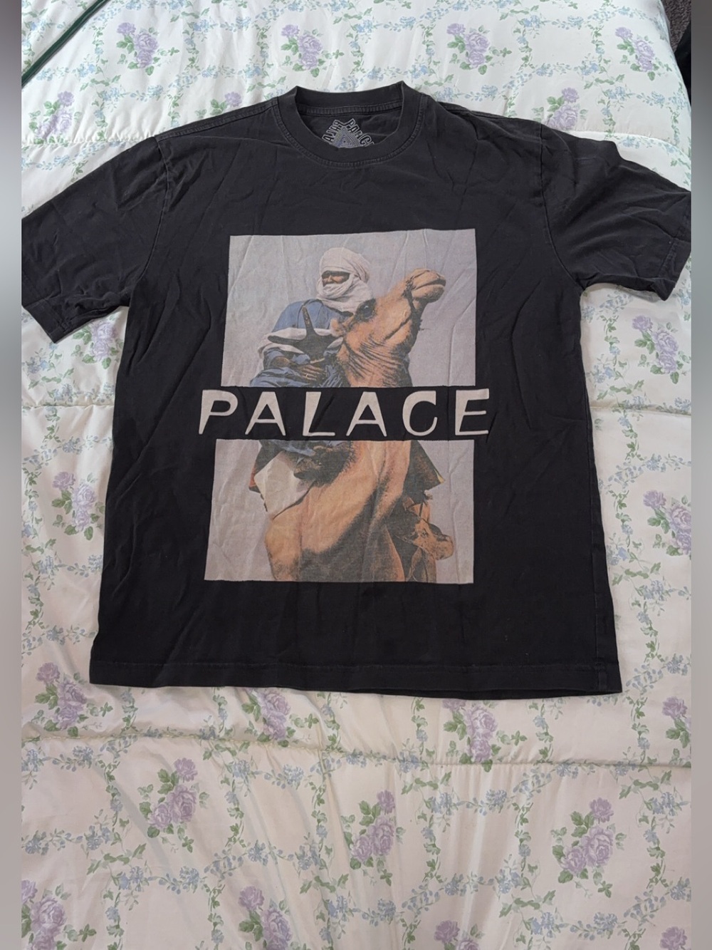 Palace Black Graphic T-Shirt - Men’s Lg